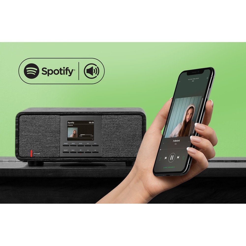 Pinell Supersound 501 radio - DAB+/FM/Nett/Spotify